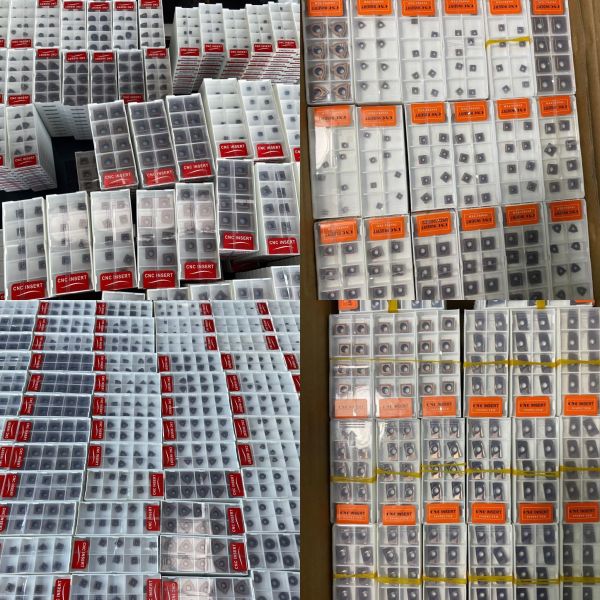 CVD Coating Tungsten Steel Inserts SPMG060204 , U Drill For Cnc Lathe