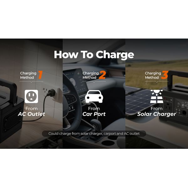 High Quality 500W 520wh Portable Power Station Lithium Battery Solar Inverter Energy Storage Battery Power Bank With Good Price