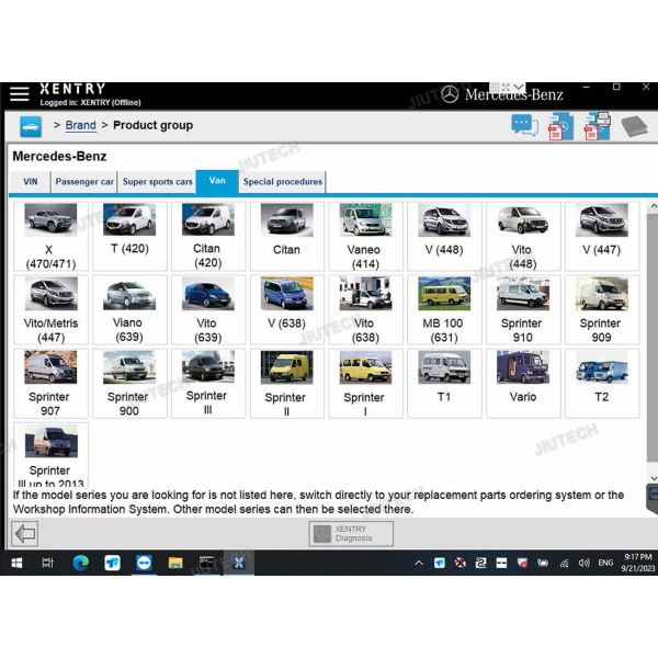V2024 MB Star OEM C6 DOIP Multiplexer VCI SD Connect XENTRY VCI Diagnosis Tool With Getac F110 tablet
