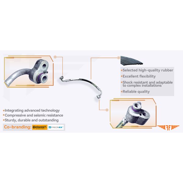 POLO VI 13-21 Volkswagen AC Pipe Car 6C0816721B 1.6L AC Tube For Car