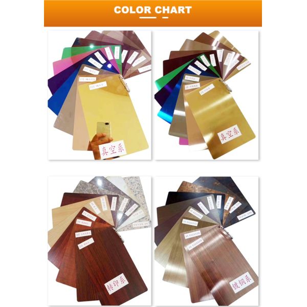 color stainless steel sheet