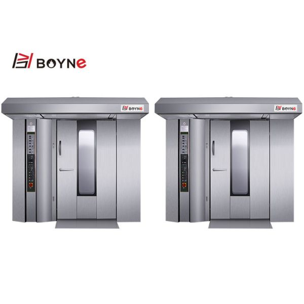 Commercial kitchen rotary oven 32 trays 64 trays big capacity for baking