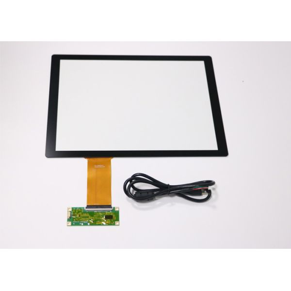 ITO Glass Anti Glare Touch Screen Display 10 Points 12.1 Inch G+G Structure