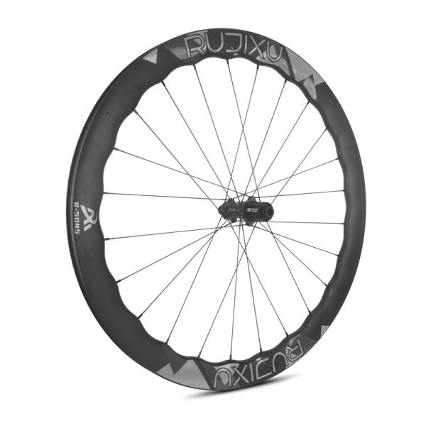Lightweight Carbon Disc Brake Wheelset 54T Ratchet Wave Shape Carbon Road Bike Wheelset