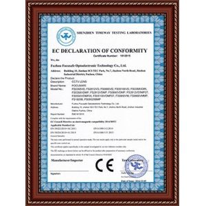 Shenzhen Octavia Optics Technology Co.,Ltd Certifications