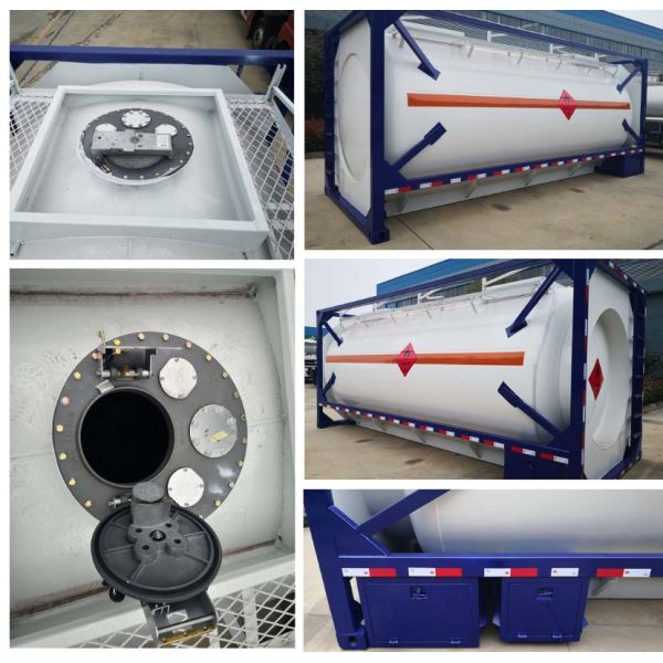 LPG T75 Tank Container Q235B Liquid ISO Container BV CCS Certification