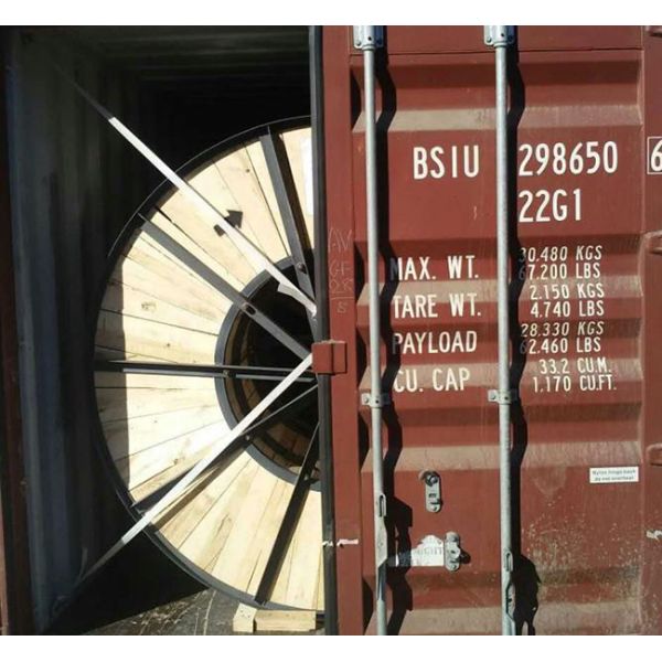 Screened Single Core Medium Voltage Power Cables PVC Sheathed N2XSY