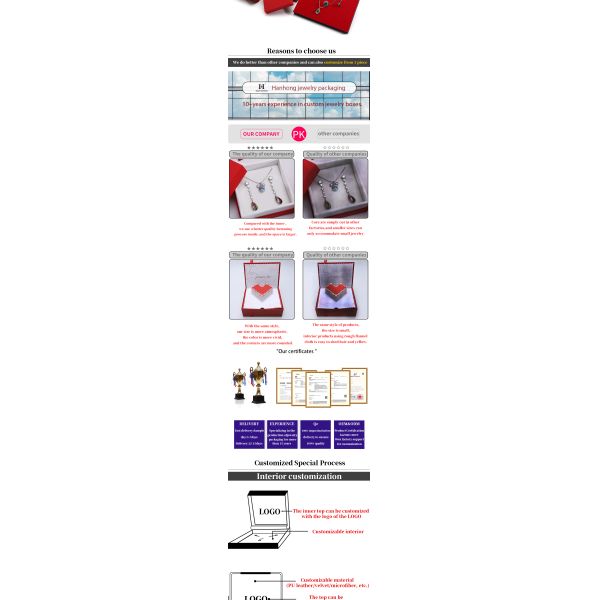 Luxury Storage Cardboard Paper Jewelry Gift Box With Pop Up Greeting Card