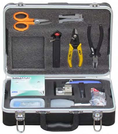 Black Color Ftth Quick Fiber Optic Termination Kit Fast And Convenient