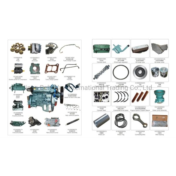 40 Kgs Vg1560080022 PS8500 Fuel Injection Pump for HOWO Weichai Wd615.69 336HP as Shown