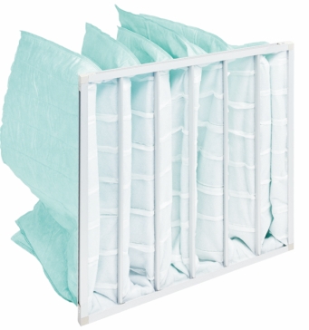 24'X24'X12' HEPA Air Purifier Filter , High Temp HEPA Filter With Top Tank Seal