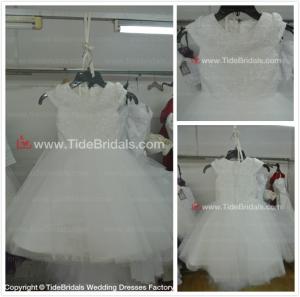 Quality Capes Lace flower girl dress#AS1560-flower girl wholesale
