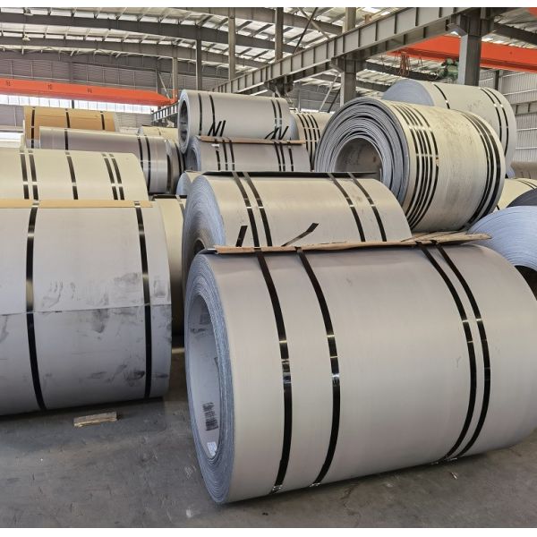 304 321 316 430 Grade Stainless Steel Coil Circle 120mm Mill Edge