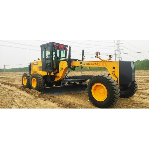 Changlin Compact Motor Grader Heavy Equipment PY180H 180Hp With Balde 12 Feet / 10 Feet
