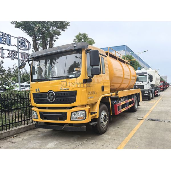 Shacman L3000 4*2 Sewage Suction Truck High Pressure Vacuum Fecal Suction Jetting Sewer Cleaning Truck