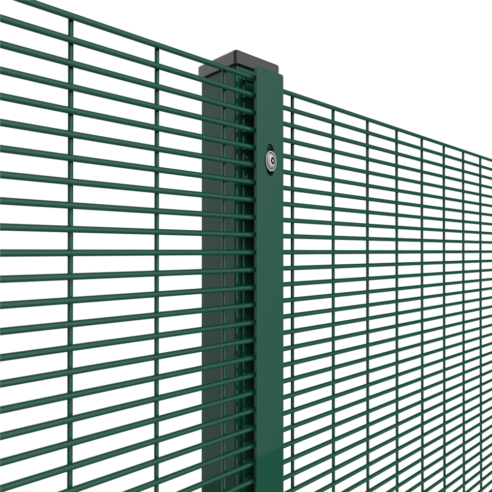 anti-climbing fence clearvu 358 security fence,low price invisible security pvc coated clearvu 358 fence
