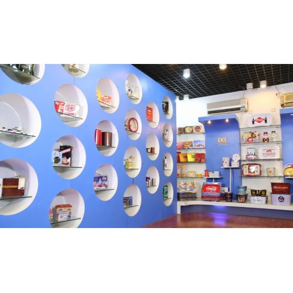 DADI Durable Tinplate Metal Packaging Tins OEM Tea Tin Box Support Customized Printing