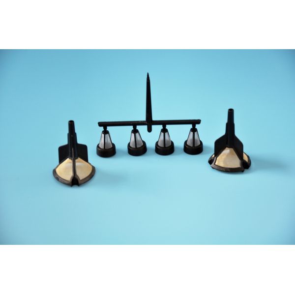 Injection Molded Plastic Screen Filter High Precision For Industrial Plants / Home