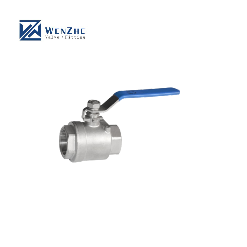 Manual Control Ball Valve for DN80 Stainless Steel 301 Female Threaded Ball Valve