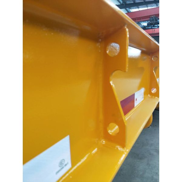 Lowbed Semi-Trailer for Heavy Road Equipment 4 Axles 12.5m 40 Feet Tire 245/70r19.5