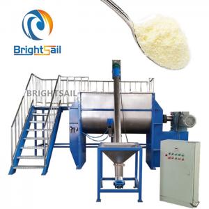 China Ss304 Protein Food Powder Machine Ribbon Mixer Milk Flour Blending Stable on sale