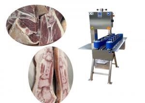 Quality PLC Meat Processing Machine Industrial Cow Cattle Hoof Half Slicer Machine wholesale