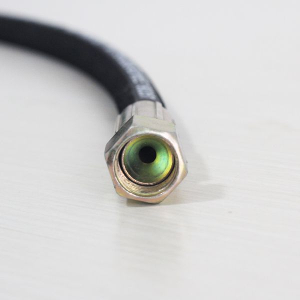 Flexible Braided Reinforced Heat Delivery Fuel Oil Hose Rubber Assembly 1 2 3 Inch