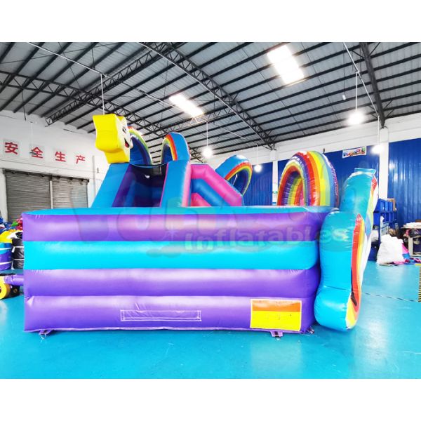 Backyard 1000D Unicorn Jumping Castle Inflatable Bouncer Combo