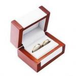 Elegant Jewelry Handmade Wooden Boxes , Solid Wood Jewelry Box With Long Lasting