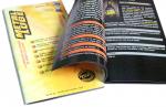 OEM / ODM Saddle Stitching Catalog Color Booklet Printing Service with C2S Art