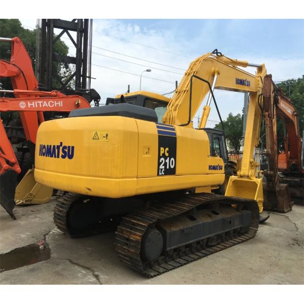 Second Hand Crawler Excavator Yellow Used Excavator Machine
