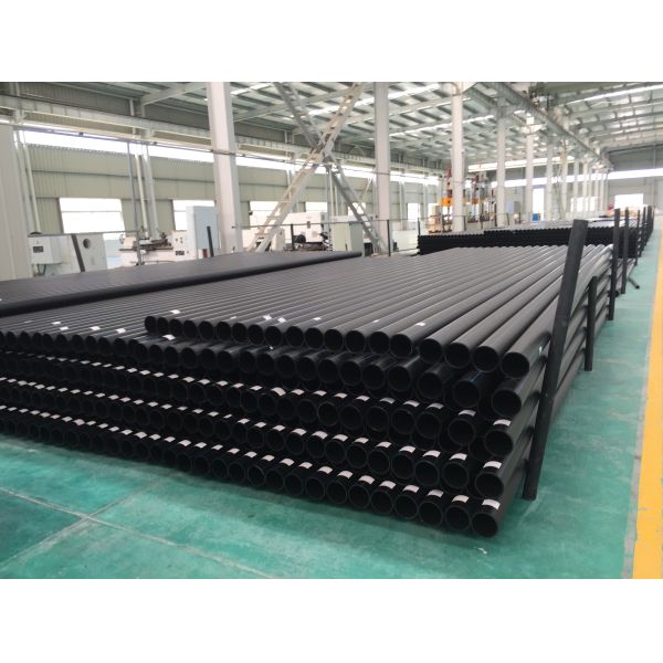 High Precision PE100 PN16 Hdpe Poly Pipe Customized Color For Mining OR Golden