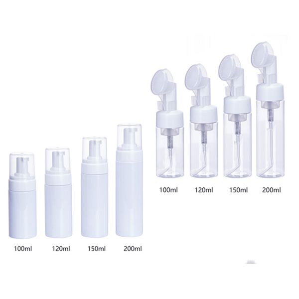 8 Ounce Foam Pump Dispenser Bottle Dark Green Toiletries Soap Container