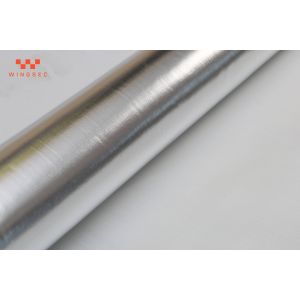 Hose Silver Heat Resistant Fabric Aluminum Foil Fiberglass Composite Fabric