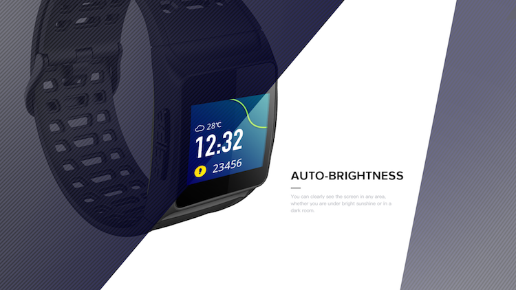 GPS Band ODM ECG Sensor Smartwatch