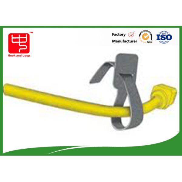 Self Adhesive Hook And Loop Fasteners Black Cable Ties Eco - Friendly