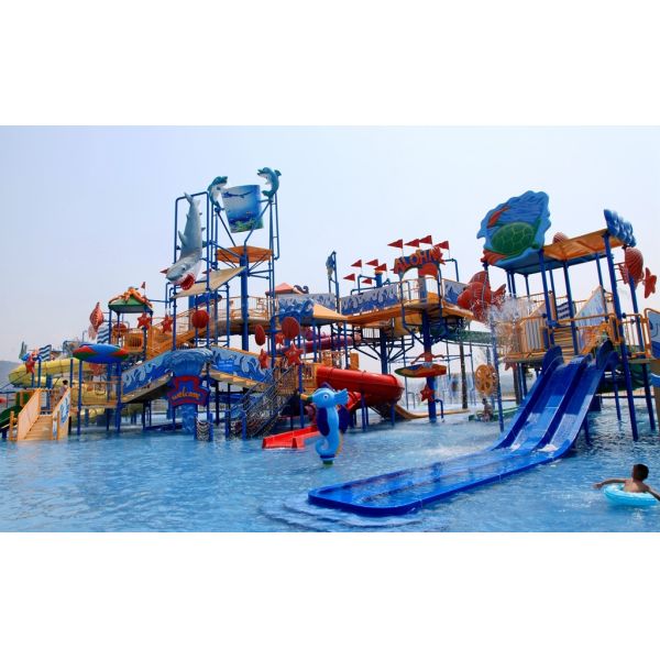 Floating Water Aqua Playground Water House Large Theme Hotel Outdoor Water Park