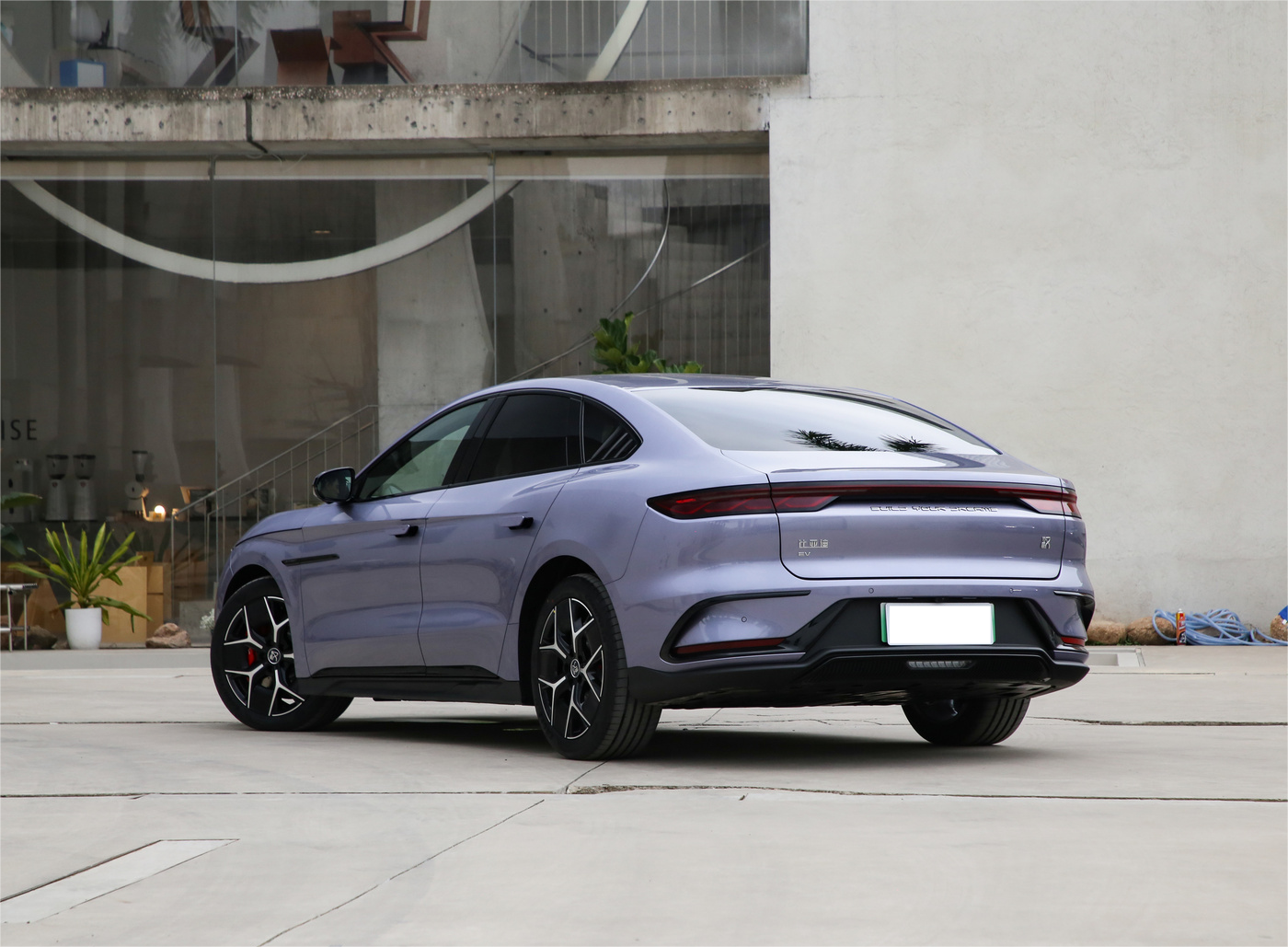 300-400Nm 2024 New BYD Han EV Long Range Car Leather Seats