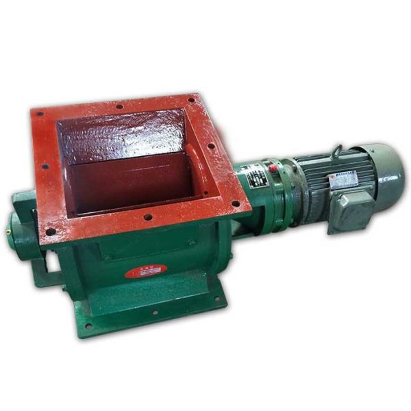 Flange Rigid Impeller Feeder Square Inlet Outlet Unloading Valve