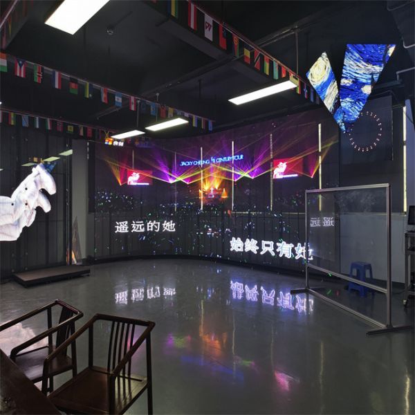 Transparent High Brightness Advertising IP67 RGB P3.91 Window Outdoor Indoor LED Grille Film Display