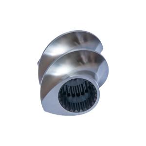 Quality High Wear Resistance Twin Screw Extruder Parts Single Flighted Screw Element For Twin Screw Extruder wholesale