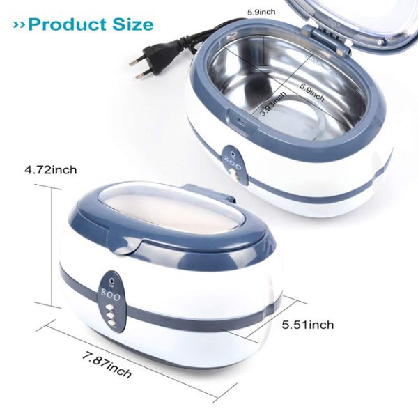 Mini Size GT SONIC Cleaner Easy Operating For Jewelry 600Ml Capacity 35W