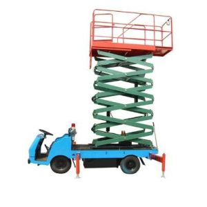 Quality 6M 450kg  Portable Pneumatic Truck Mounted Scissor Lift wholesale