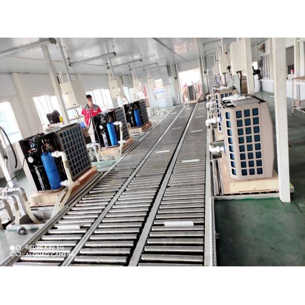 Air Source Heat Pump Assembly Line Production Line For Industrial