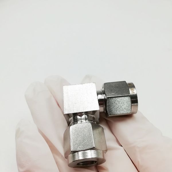 1/8 Inch Stainless Steel Pneumatic Tube Fittings Pneumatic Quick Connect Fittings