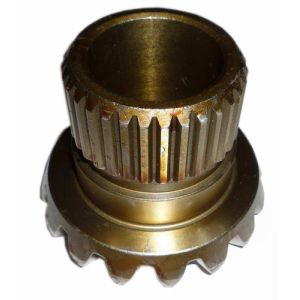 High Hardness Pinion Gear / Side Gear , Steel Automotive Gear Shaft