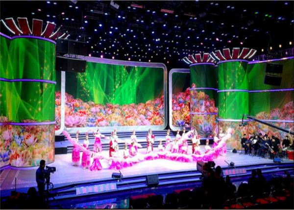 Cheap Stage background indoor LED Advertising LED Screens SMD P6 For Airport / bus station for sale
