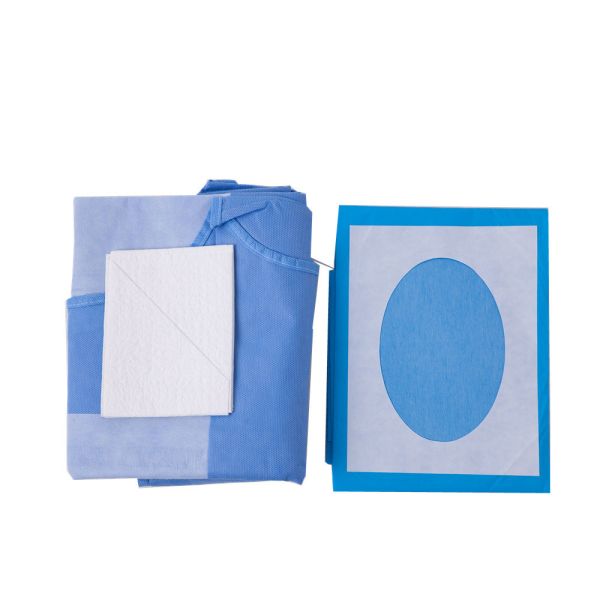 Hydrophilic non woven/SMS Waterproof Disposable Incision Surgical Drape for ophthalmic and surgical use
