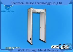 Quality UB500 6 Zone Led Display Arch Door Metal Detector Body Scanner For Winter Olympic wholesale