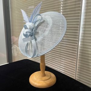 Quality Millinery Supplies Headband Feather Sinamay Hat wholesale